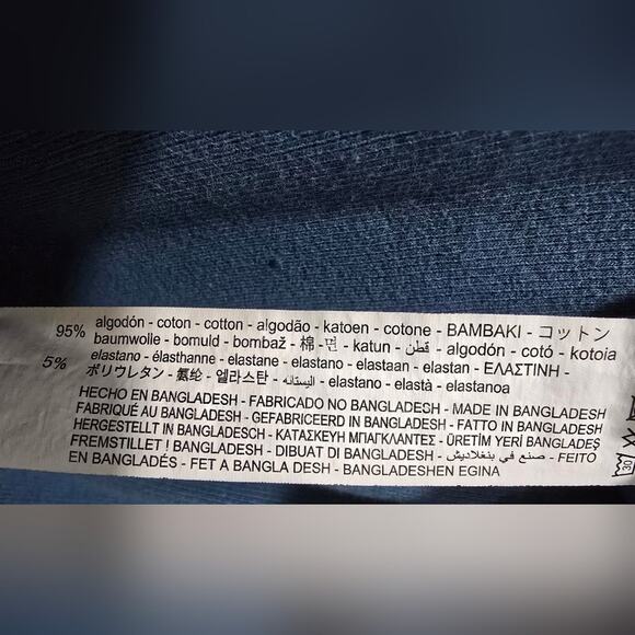 Zara Blue Turtleneck Bodycon Dress – Size Small - Picture 8 of 8